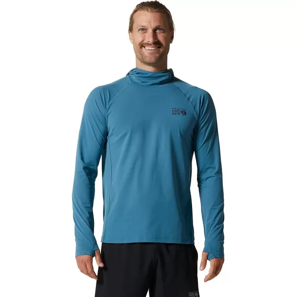 imageMountain Hardwear Mens Mountain Stretch Hoody for Hiking Casual Camping and BackpackingCaspian