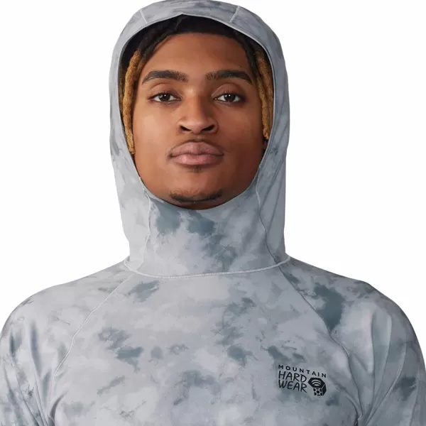 imageMountain Hardwear Mens Mountain Stretch Hoody for Hiking Casual Camping and BackpackingChalice Ice Dye Print
