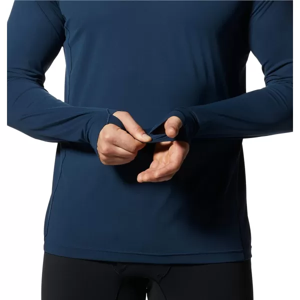 imageMountain Hardwear Mens Mountain Stretch Long SleeveHardwear Navy