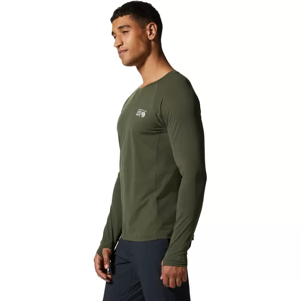 imageMountain Hardwear Mens Mountain Stretch Long SleeveSurplus Green