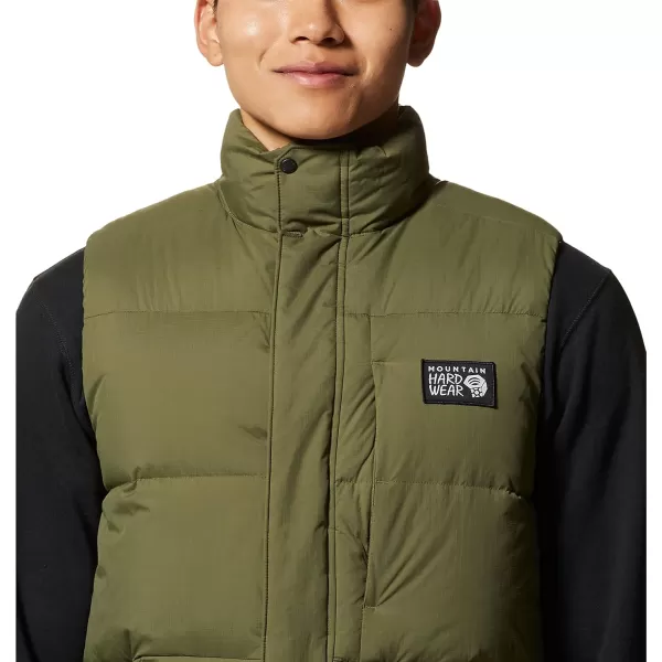 imageMountain Hardwear Mens Nevadan Down Vest for Camping Travel and Everyday Wear  Durable and InsulatedCombat Green
