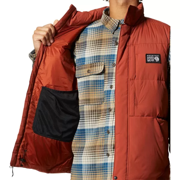 imageMountain Hardwear Mens Nevadan Down Vest for Camping Travel and Everyday Wear  Durable and InsulatedDark Copper