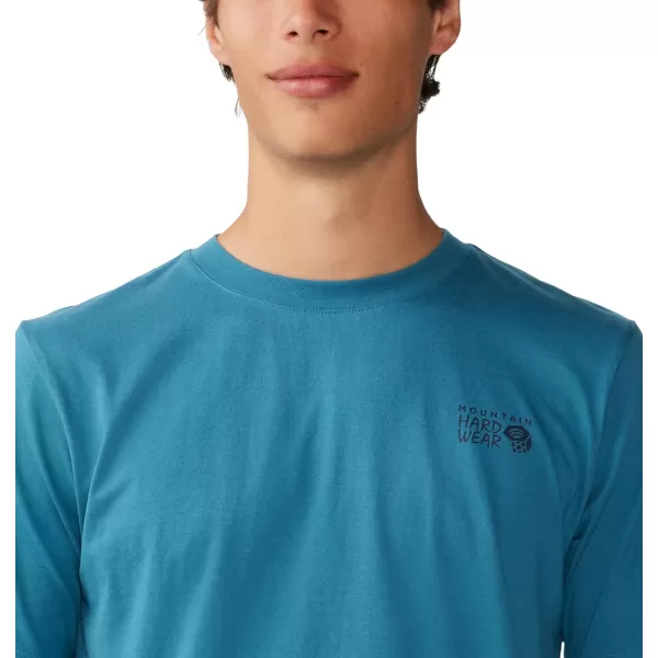 imageMountain Hardwear Mens Outdoor Graphic Short Sleeve 2Baltic Blue