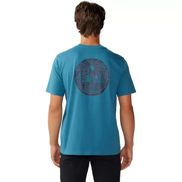 imageMountain Hardwear Mens Outdoor Graphic Short Sleeve 2Baltic Blue