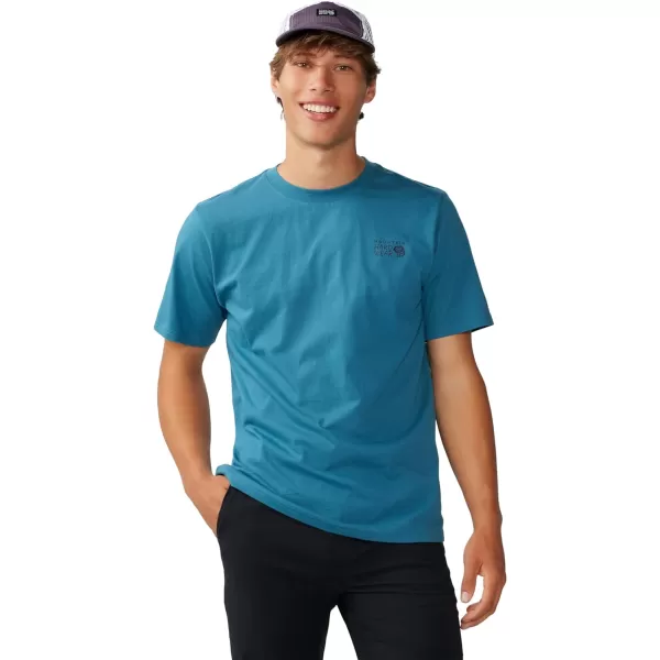 imageMountain Hardwear Mens Outdoor Graphic Short Sleeve 2Baltic Blue