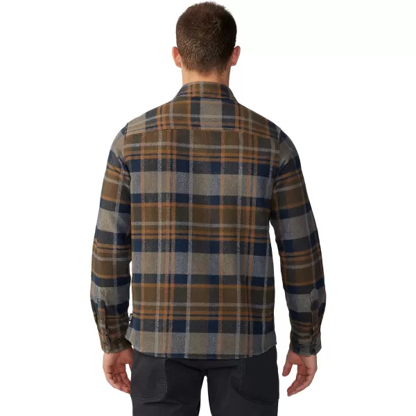 imageMountain Hardwear Mens Plusher Long Sleeve Shirt for Hiking Camping and Casual WearRidgeline Amsterdam Plaid