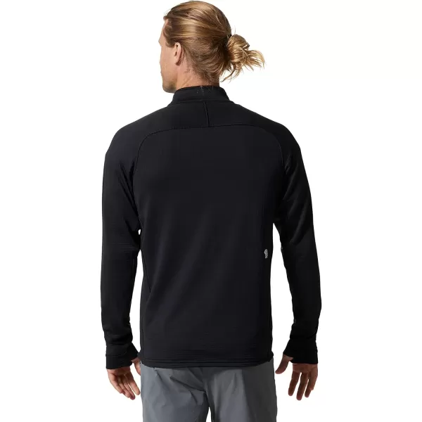 imageMountain Hardwear Mens Polartec Power Grid Half Zip JacketBlack