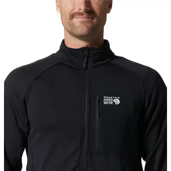 imageMountain Hardwear Mens Polartec Power Grid Half Zip JacketBlack