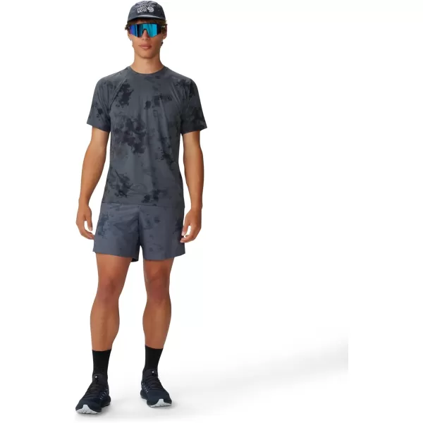 imageMountain Hardwear Mens Shade Lite ShortBlue Slate Nebula Print