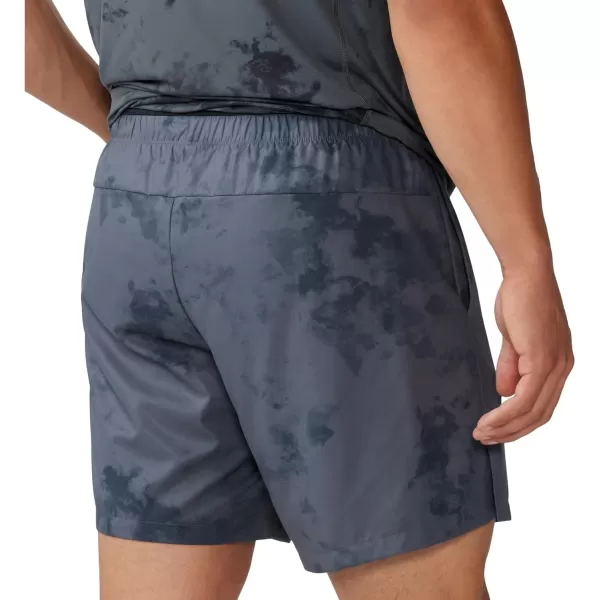 imageMountain Hardwear Mens Shade Lite ShortBlue Slate Nebula Print