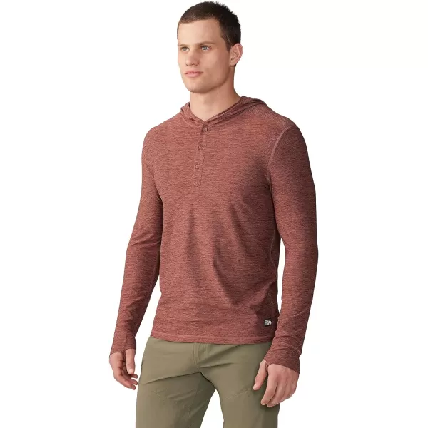 imageMountain Hardwear Mens Standard Chill Action HoodyClay Earth Heather