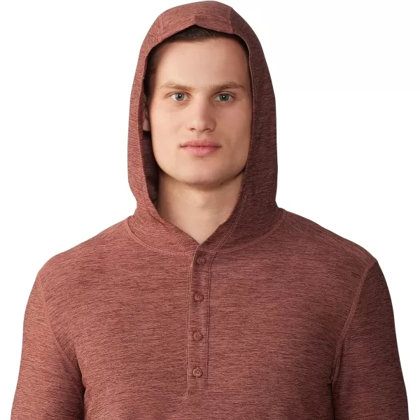 imageMountain Hardwear Mens Standard Chill Action HoodyClay Earth Heather
