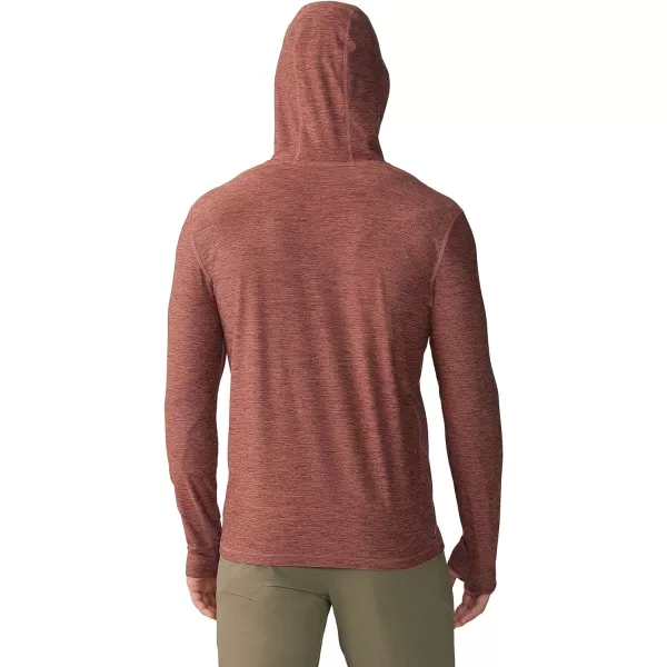 imageMountain Hardwear Mens Standard Chill Action HoodyClay Earth Heather