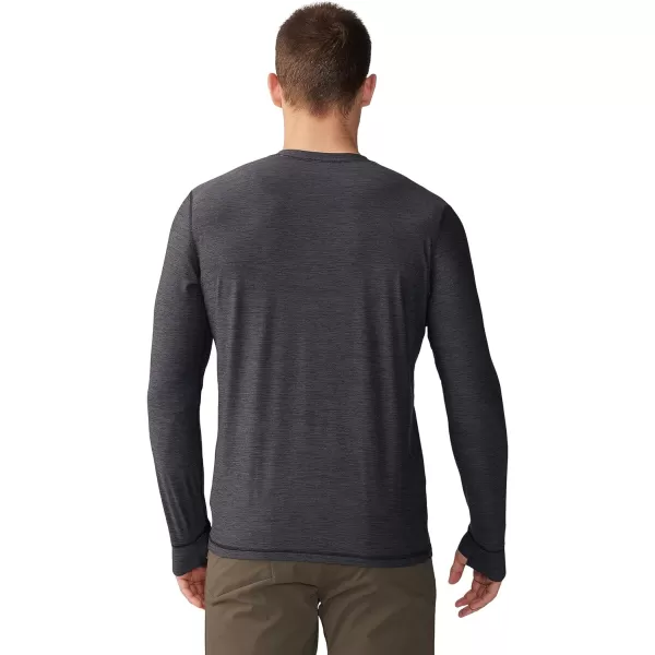 imageMountain Hardwear Mens Standard Chill Action Ls CrewBlack Heather