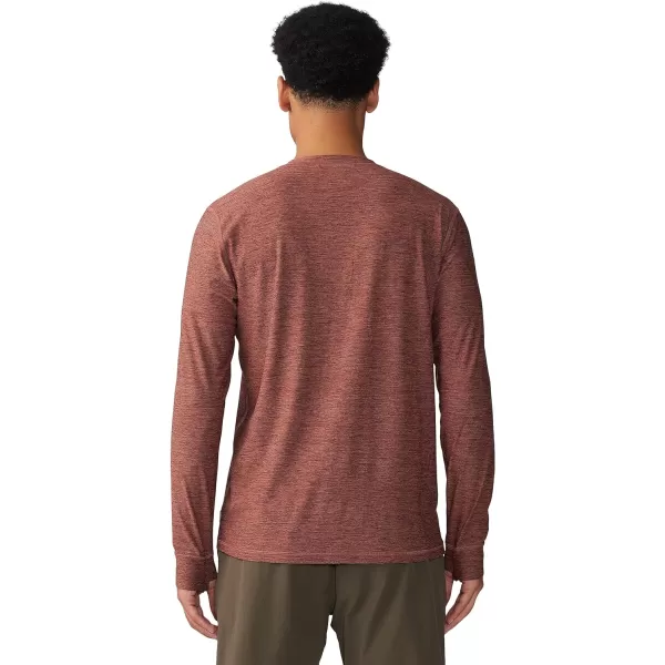 imageMountain Hardwear Mens Standard Chill Action Ls CrewClay Earth Heather