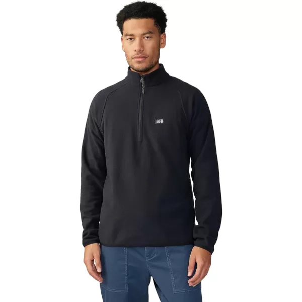imageMountain Hardwear Mens Standard Microchill 14 Zip PulloverBlack