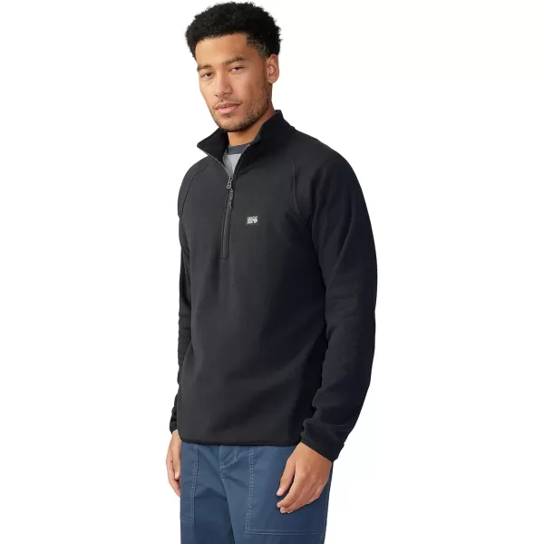 imageMountain Hardwear Mens Standard Microchill 14 Zip PulloverBlack