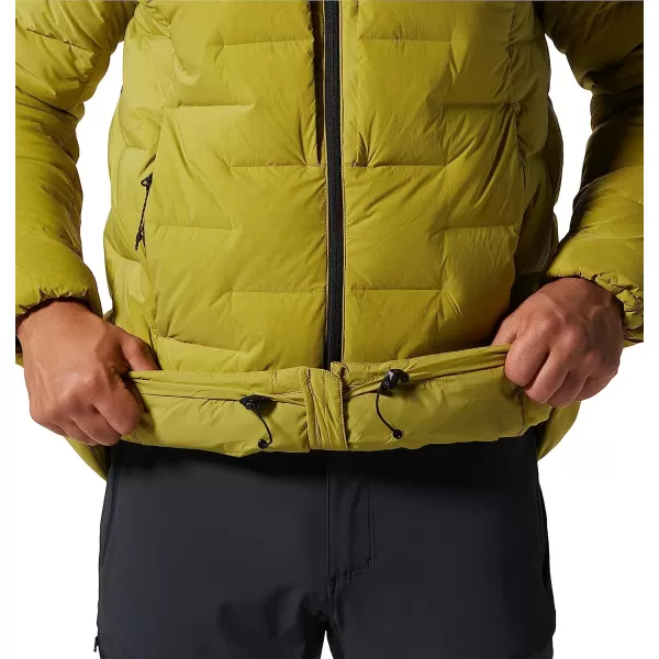 imageMountain Hardwear Mens Stretchdown Parka for Camping Travel Winter Hiking and Casual Wear  Insulated and DurableMoon Moss