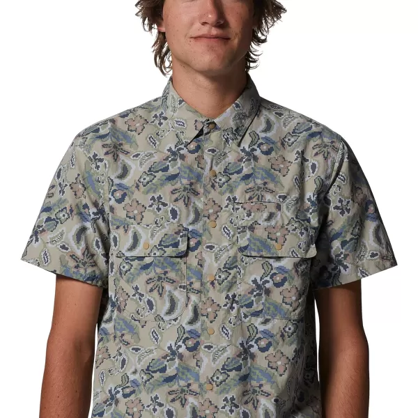 imageMountain Hardwear Mens Stryder Short Sleeve ShirtBadlands Kilim Floral Print