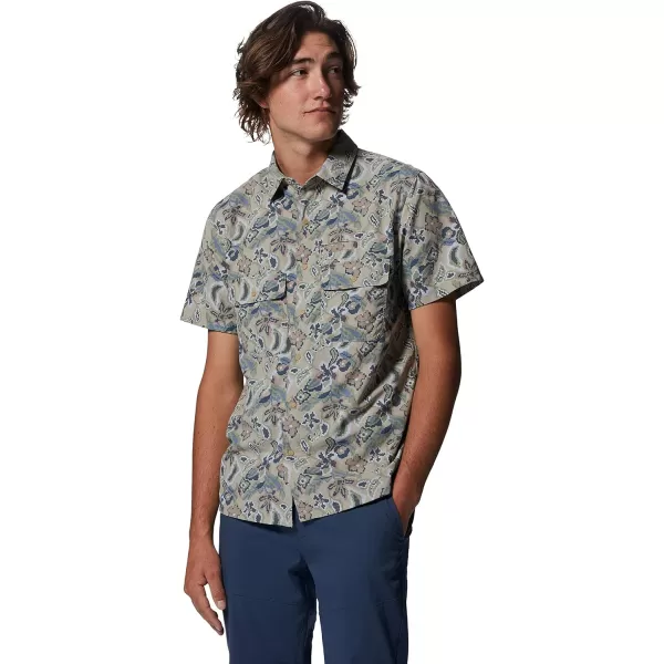 imageMountain Hardwear Mens Stryder Short Sleeve ShirtBadlands Kilim Floral Print