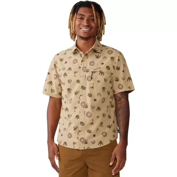 imageMountain Hardwear Mens Stryder Short Sleeve ShirtDark Pine