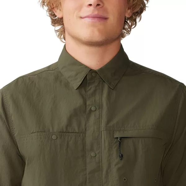 imageMountain Hardwear Mens Stryder Short Sleeve ShirtDark Pine