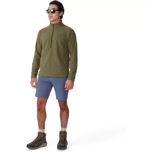 imageMountain Hardwear Mens Summit Grid 12 ZipCombat Green