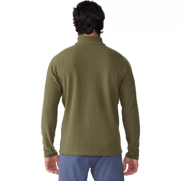 imageMountain Hardwear Mens Summit Grid 12 ZipCombat Green