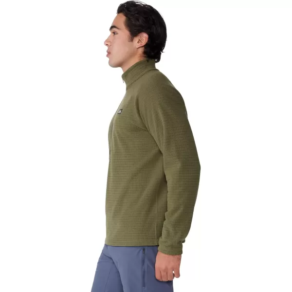 imageMountain Hardwear Mens Summit Grid 12 ZipCombat Green