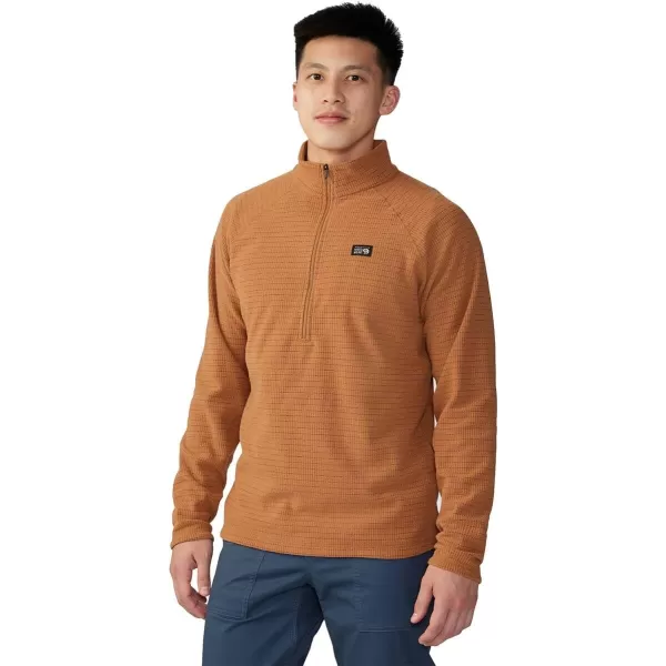 imageMountain Hardwear Mens Summit Grid 12 ZipCopper Clay