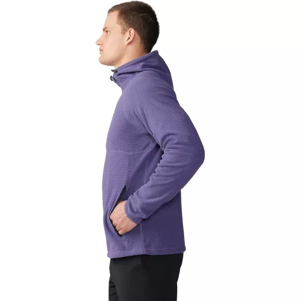 imageMountain Hardwear Mens Summit Grid HoodyAllium
