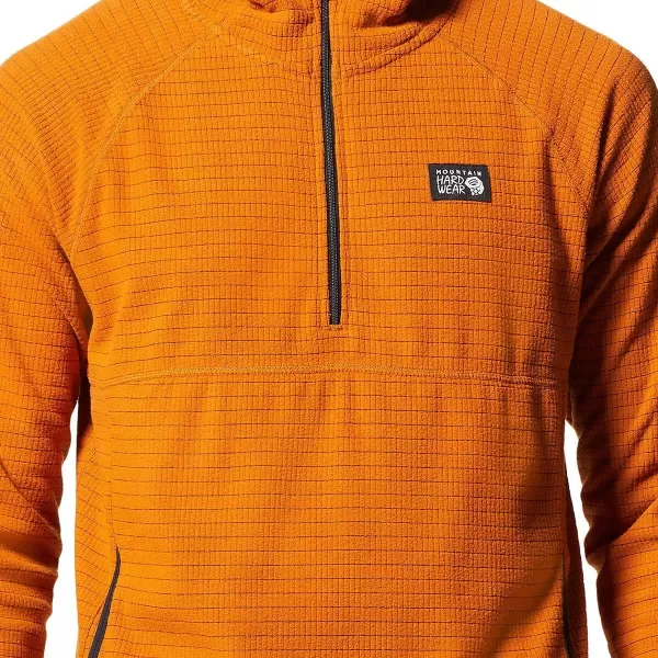 imageMountain Hardwear Mens Summit Grid HoodyBright Copper