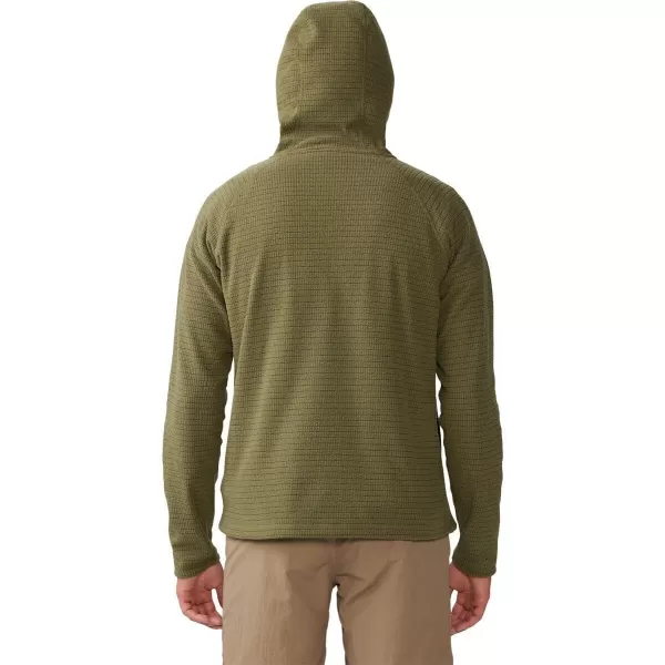 imageMountain Hardwear Mens Summit Grid HoodyCombat Green