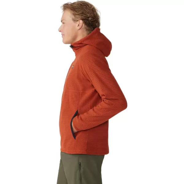 imageMountain Hardwear Mens Summit Grid HoodyDark Copper