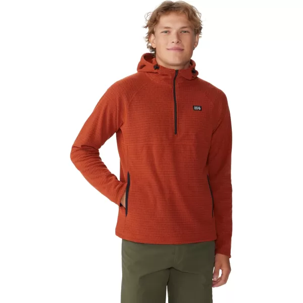 imageMountain Hardwear Mens Summit Grid HoodyDark Copper