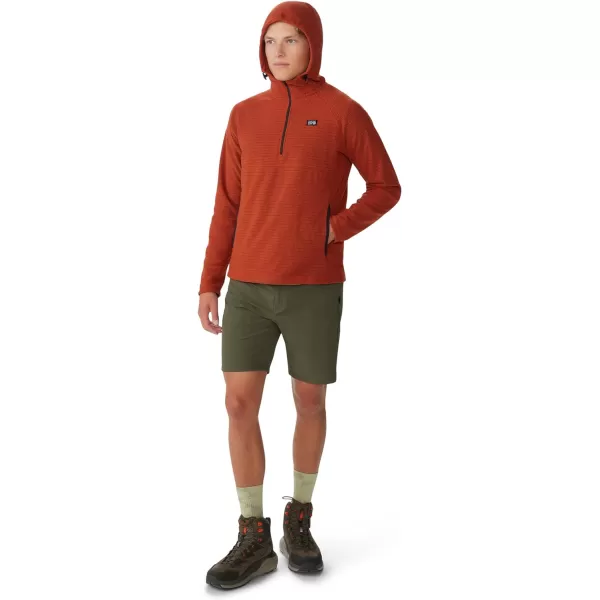 imageMountain Hardwear Mens Summit Grid HoodyDark Copper