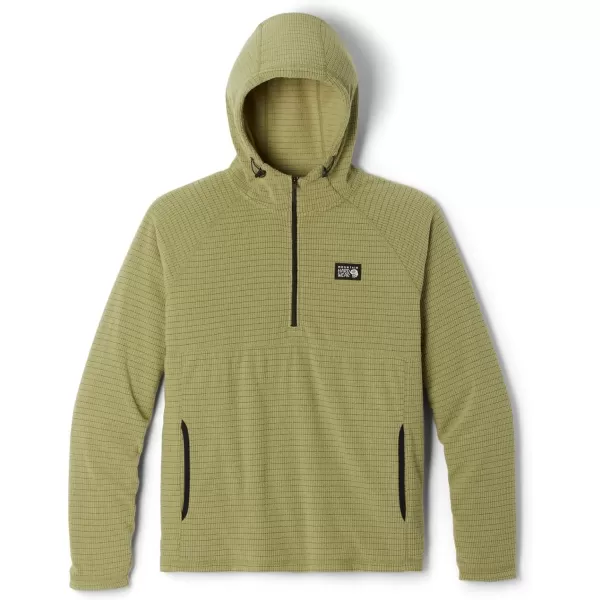 imageMountain Hardwear Mens Summit Grid HoodyLight Cactus