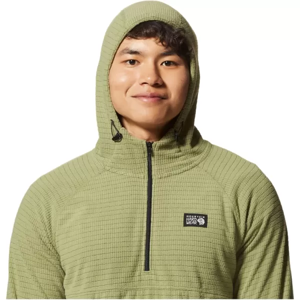 imageMountain Hardwear Mens Summit Grid HoodyLight Cactus