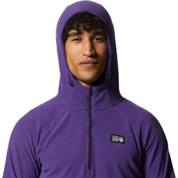 imageMountain Hardwear Mens Summit Grid HoodyPurple Jewel