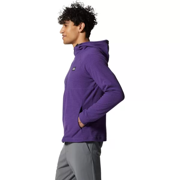 imageMountain Hardwear Mens Summit Grid HoodyPurple Jewel