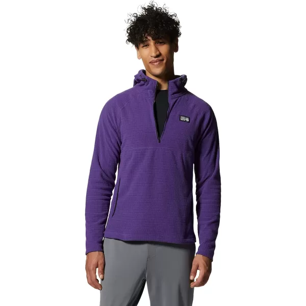 imageMountain Hardwear Mens Summit Grid HoodyPurple Jewel