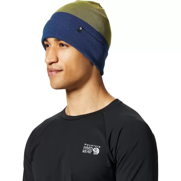 imageMountain Hardwear Reversible Everyones Favorite Beanie for Hiking Travel Backpacking and Everyday WearDark Caspian