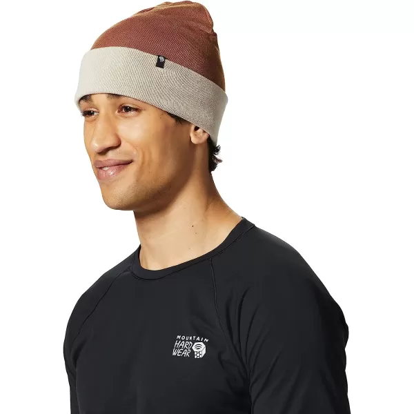 imageMountain Hardwear Reversible Everyones Favorite Beanie for Hiking Travel Backpacking and Everyday WearGolden Brown