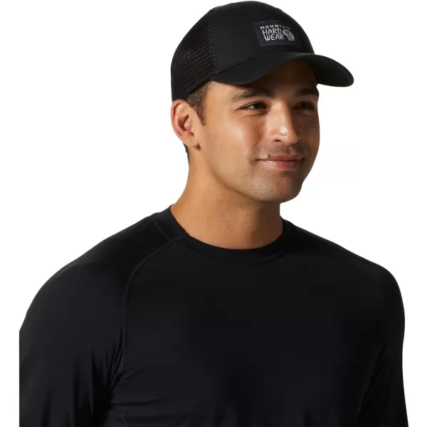 imageMountain Hardwear Unisex MHW Logo Trucker Hat for Casual Travel Outdoors and EverydayBlack