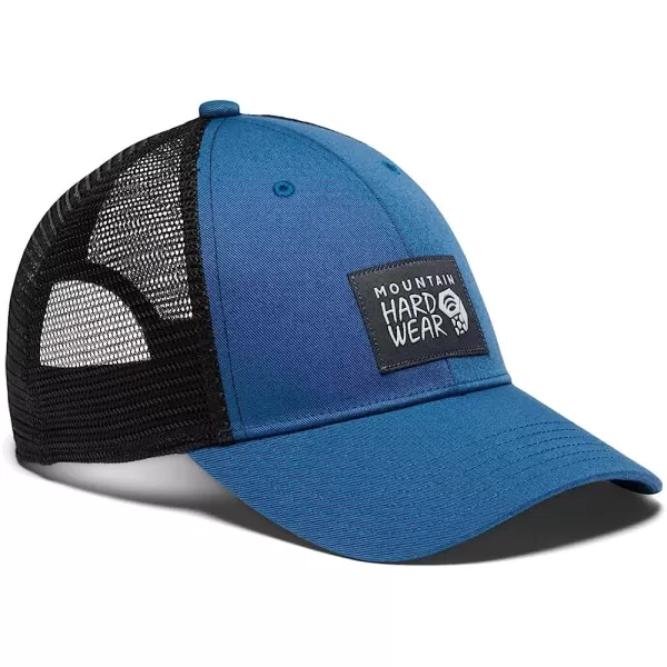 imageMountain Hardwear Unisex MHW Logo Trucker Hat for Casual Travel Outdoors and EverydayBlue Horizon