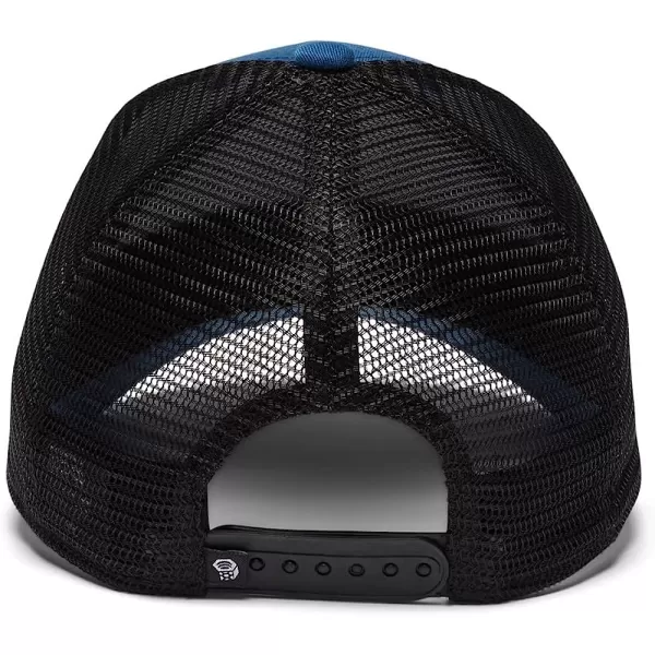 imageMountain Hardwear Unisex MHW Logo Trucker Hat for Casual Travel Outdoors and EverydayBlue Horizon