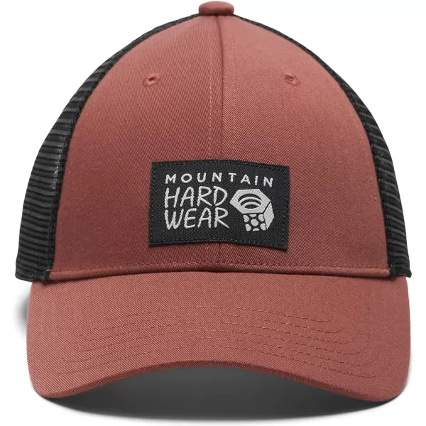 imageMountain Hardwear Unisex MHW Logo Trucker Hat for Casual Travel Outdoors and EverydayClay Earth