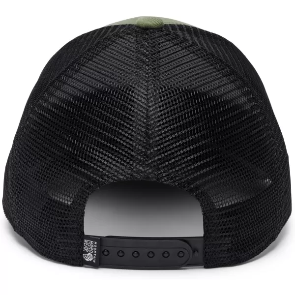 imageMountain Hardwear Unisex MHW Logo Trucker Hat for Casual Travel Outdoors and EverydayCombat Green