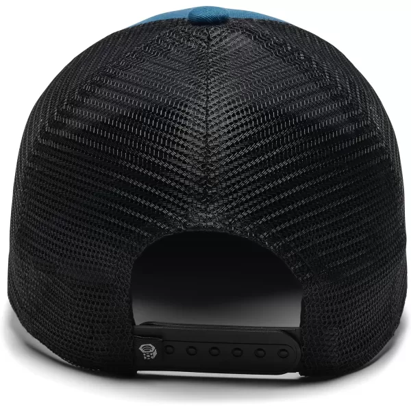 imageMountain Hardwear Unisex MHW Logo Trucker Hat for Casual Travel Outdoors and EverydayDark Caspian