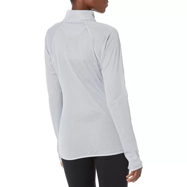 imageMountain Hardwear Womens Airmesh 12 Zip Jacket for Hiking Backpacking and Rock Climbing  QuickDrying and LightweightGlacial